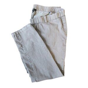 Ulla Popken Sienna Jeggings Stretch Back Pockets Taupe Size 22W